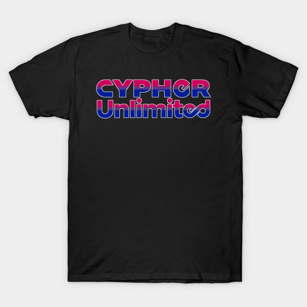 CU Bi Pride T-Shirt by Cypher Unlimited